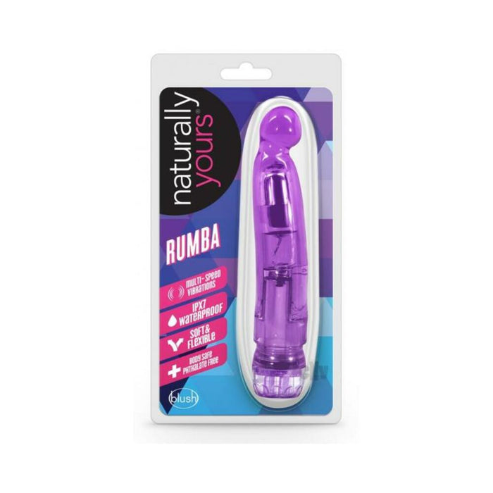 Naturally Yours - Rumba Vibrator - Purple | cutebutkinky.com