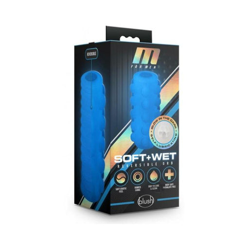 M For Men - Soft And Wet - Orb Reversible Stroker - Frosted | cutebutkinky.com