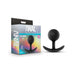 Anal Adventures Platinum - Silicone Vibra Plug - Black | cutebutkinky.com