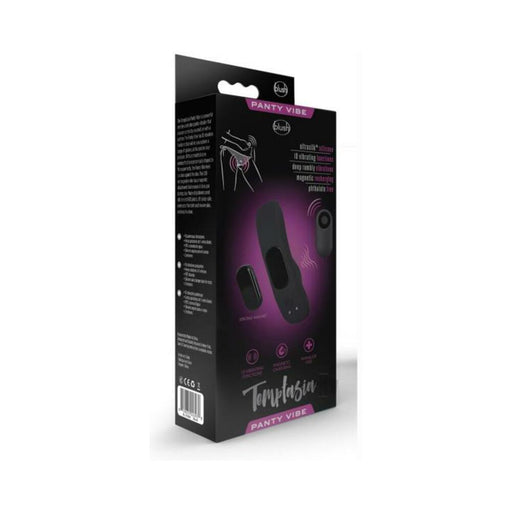 Temptasia - Remote Control Panty Vibe - Black | cutebutkinky.com