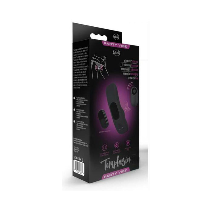 Temptasia - Remote Control Panty Vibe - Black | cutebutkinky.com