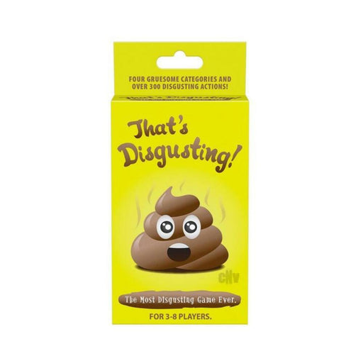 That's Disgusting! Drinking Game | cutebutkinky.com