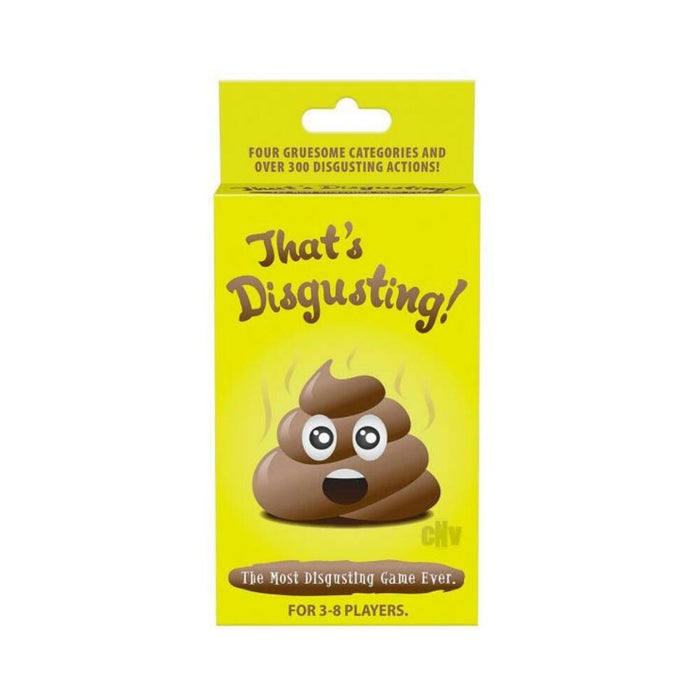 That's Disgusting! Drinking Game | cutebutkinky.com