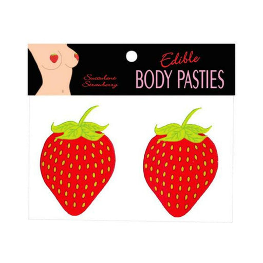 Edible Body Pasties Succulent Strawberry | cutebutkinky.com