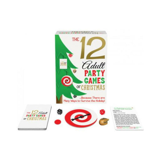 The 12 Adult Party Games Of Christmas | cutebutkinky.com