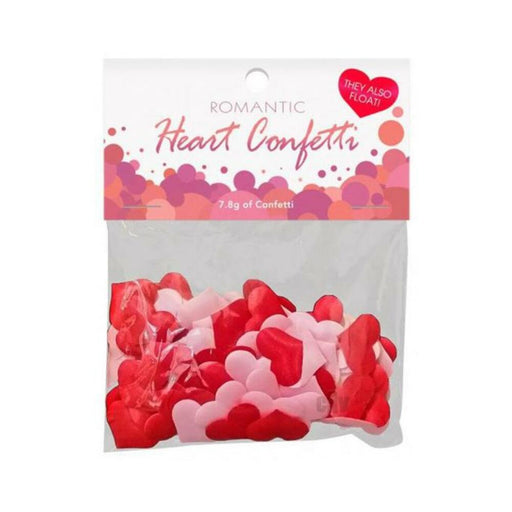 Romantic Heart Confetti Red, Pink | cutebutkinky.com