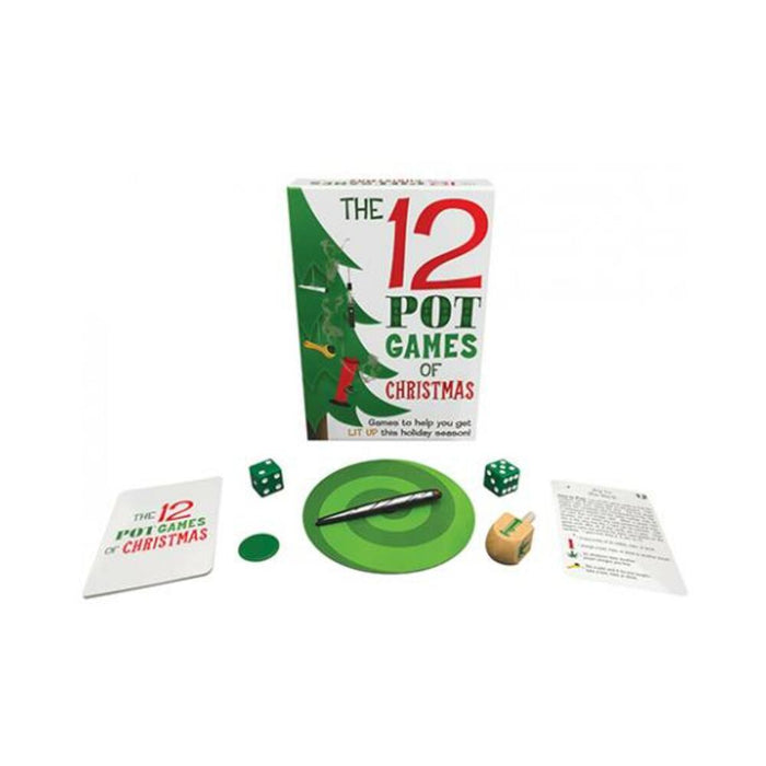 The 12 Pot Games Of Christmas | cutebutkinky.com