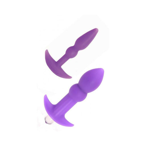 Tantus Perfect Plug Kit - Purple | cutebutkinky.com