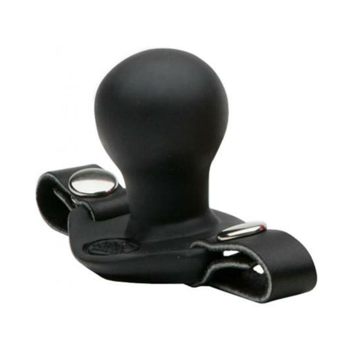 Tantus Beginner Ballgag - Black/black | cutebutkinky.com