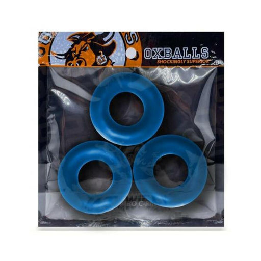 Oxballs Fat Willy 3-pack Jumbo Cockrings Flextpr Space Blue | cutebutkinky.com