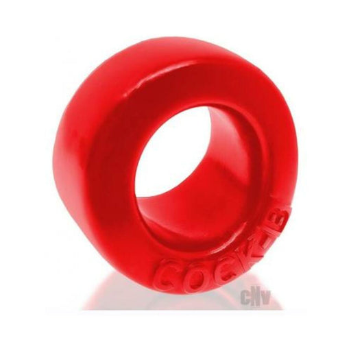 Oxballs Cock-b Bulge Cockring Silicone Red | cutebutkinky.com