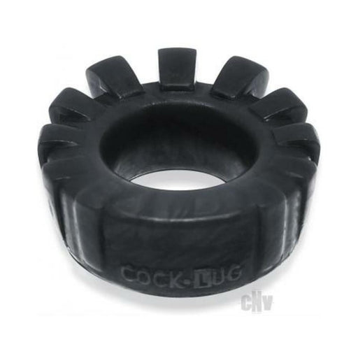 Oxballs Cock-lug Lugged Cockring Silicone Black | cutebutkinky.com