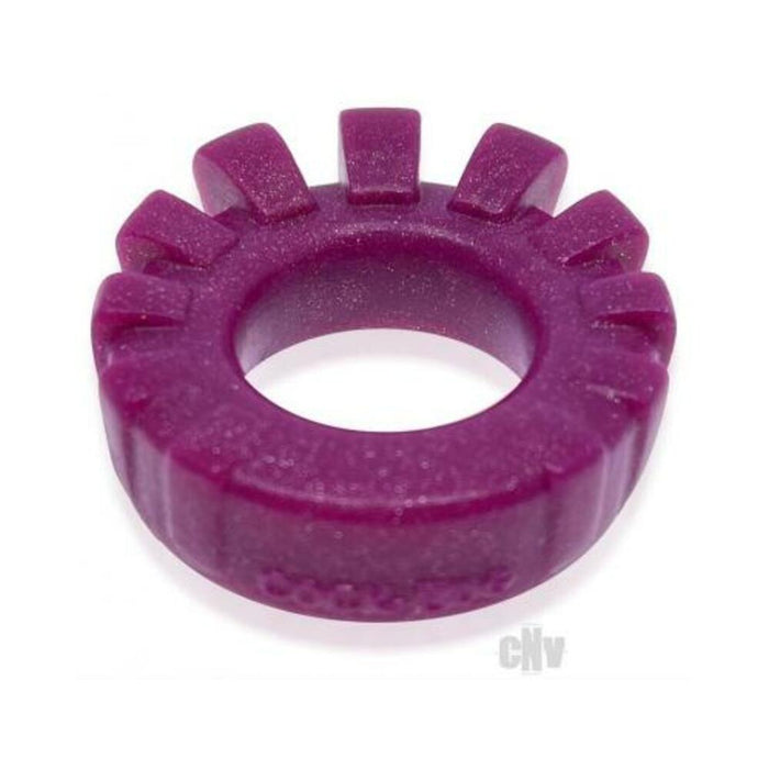 Oxballs Cock-lug Lugged Cockring Silicone Plum | cutebutkinky.com