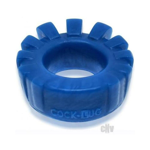 Oxballs Cock-lug Lugged Cockring Silicone Marine Blue | cutebutkinky.com
