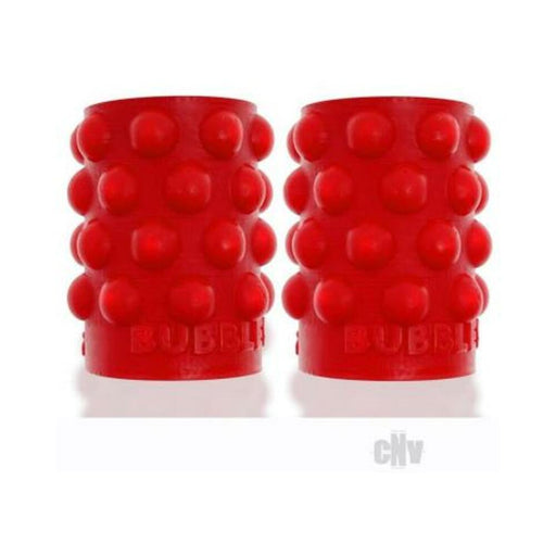 Oxballs Bubbles Nipsuckers Silicone Red | cutebutkinky.com