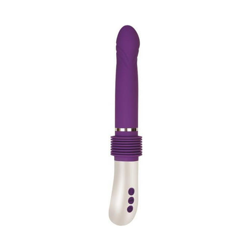 Infinite Thrusting Sex Machine Purple Vibrator | cutebutkinky.com