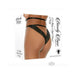 Barely Bare V-thong High-waist Panty Black O/s | cutebutkinky.com