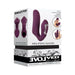 Evolved Helping Hand Dual-stimulating Finger Vibrator - Plum | cutebutkinky.com