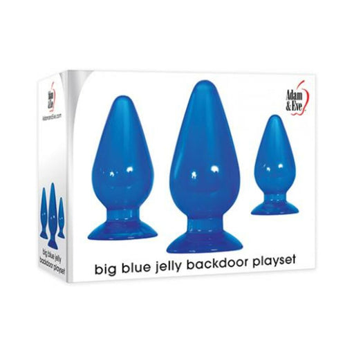 A&e Big Blue Jelly Backdoor Playset 3-pieces Blue | cutebutkinky.com
