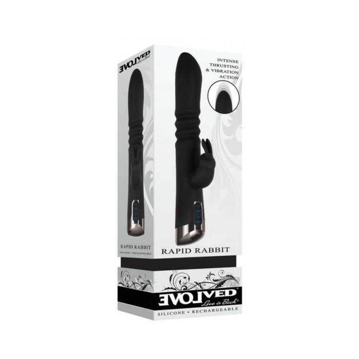 Evolved Rapid Rabbit Black | cutebutkinky.com