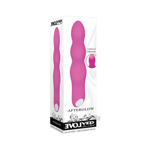 Evolved Afterglow Light-up Vibrator Pink | cutebutkinky.com