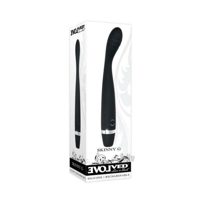 Evolved Skinny G Slim G-spot Vibrator Black | cutebutkinky.com