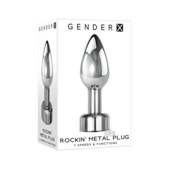 Gender X Rockin' Metal Plug | cutebutkinky.com