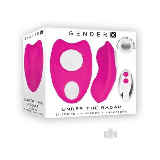 Gender X Under The Radar Underwear Vibrator Pink | cutebutkinky.com