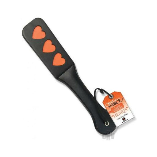 The 9's Orange Is The New Black Slap Paddle Hearts | cutebutkinky.com