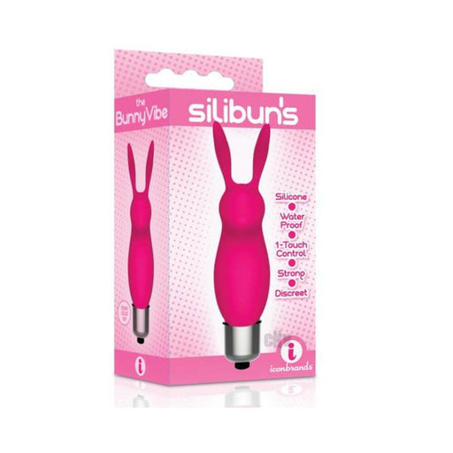 Silibuns Bunny Bullet Vibrator Pink | cutebutkinky.com