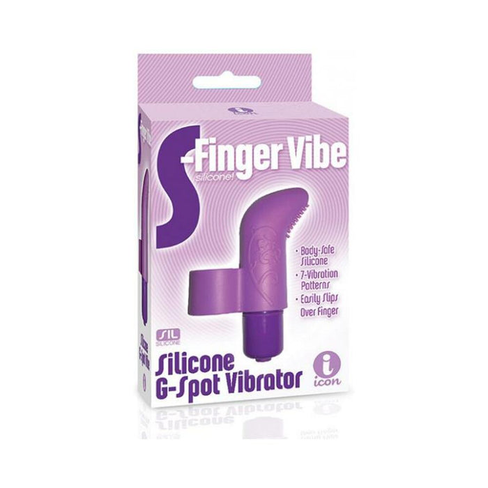 The 9's S-finger Vibe Purple | cutebutkinky.com