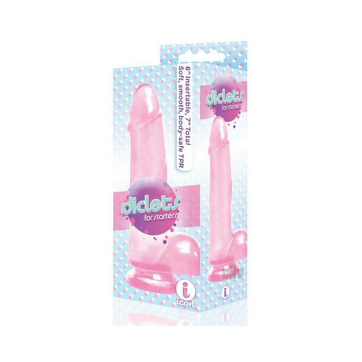 The 9's Diclets 7" Jelly Tpr Dong Pink | cutebutkinky.com
