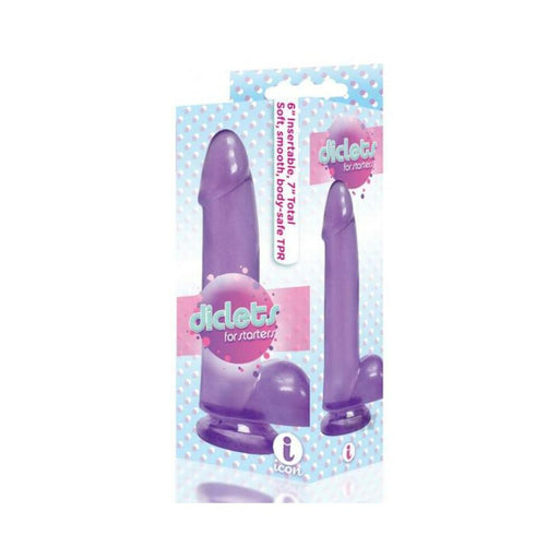 The 9's Diclets 7" Jelly Tpr Dong Purple | cutebutkinky.com