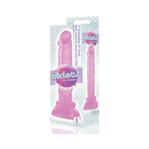 The 9's Diclets 8" Jelly Tpr Dong Pink | cutebutkinky.com