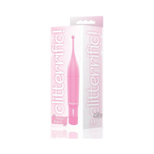 The 9's Clitterific! Pearl Point Clitoral Stimulator | cutebutkinky.com