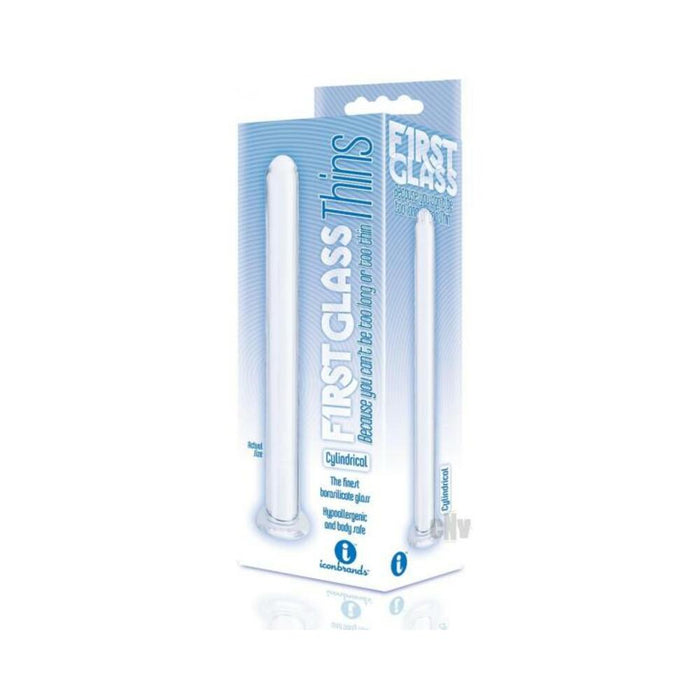 The 9's Glass Thins Cylindrical Glass Plug | cutebutkinky.com