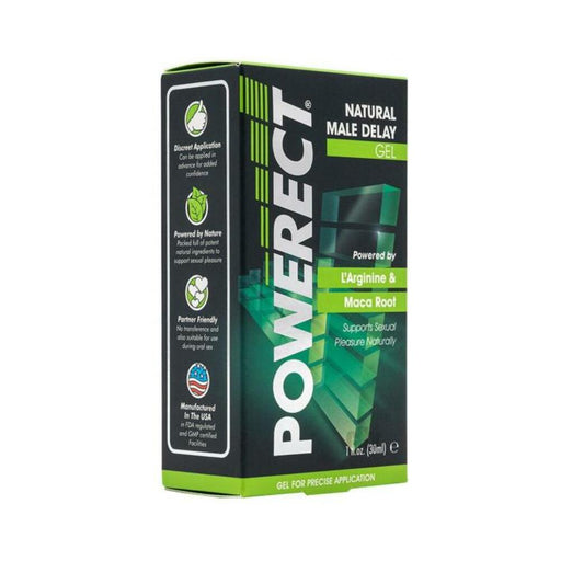 Powerect Natural Delay Gel 30 Ml | cutebutkinky.com