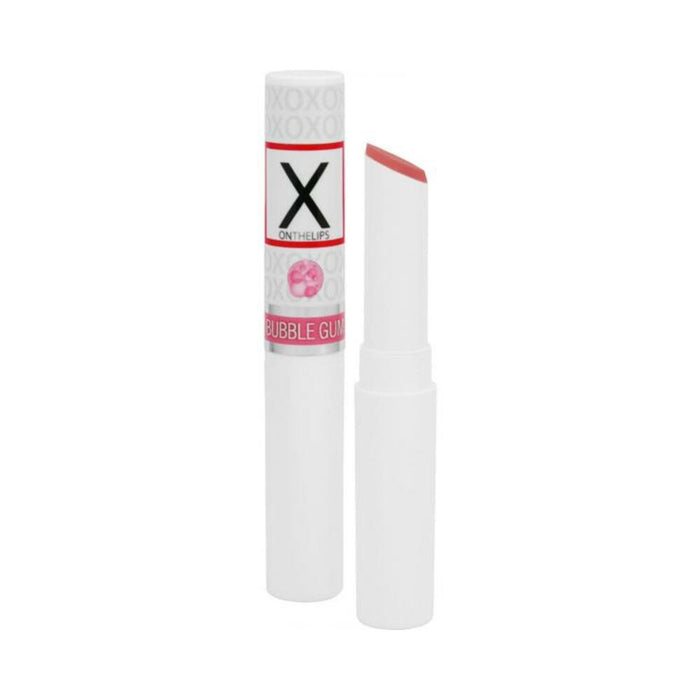 X On The Lips Buzzing Lip Balm With Pheromones Bubble Gum .75 Ounce