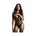 Shots Le Desir Suspender Bodystocking Black O/s | cutebutkinky.com