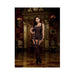 Dreamgirl Sheer, Stretch Lace Garter Dress With Lace-trimmed Straps Black Queen | cutebutkinky.com