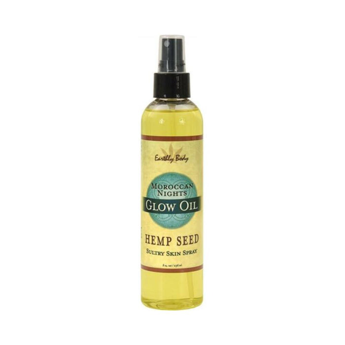 Earthly Body Glow Oil Moroccan Nights 8 Ounce Spray | cutebutkinky.com