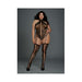 Dreamgirl Lace Teddy Bodystocking With Criss-cross Details And Halter Neckline With Snap-neck Closur | cutebutkinky.com