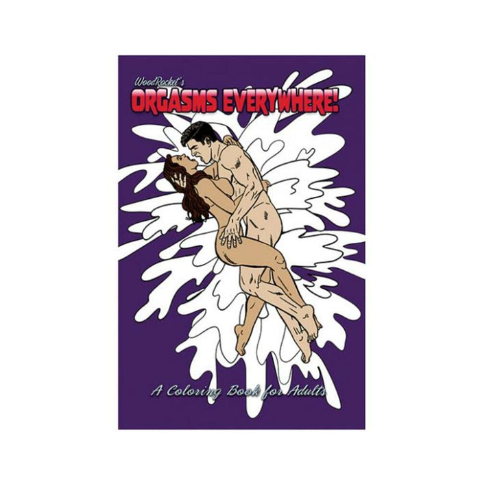 Wood Rocket Orgasms Everywhere Coloring Book
