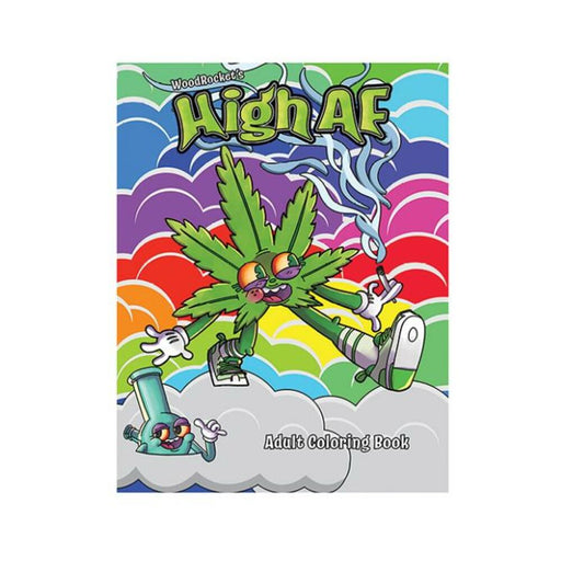 High Af Coloring Book | cutebutkinky.com