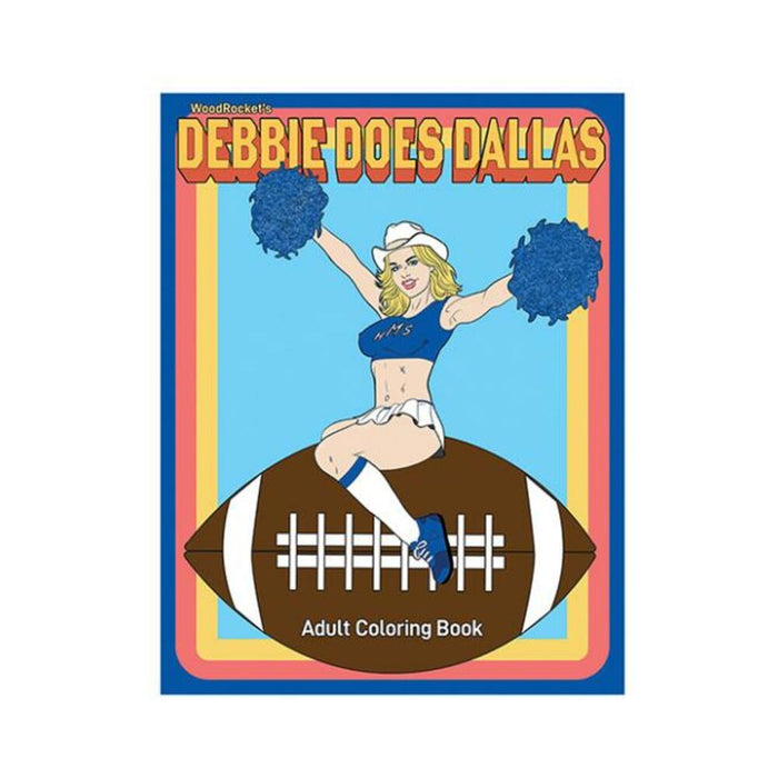 Wood Rocket Debbie Does Dallas Coloring Book