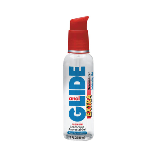 Body Action Anal Glide Extra 2 Fl Oz Water Based Desensitizing Lubricant | cutebutkinky.com