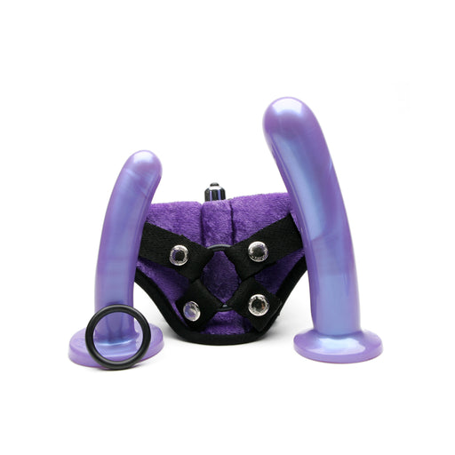 Tantus Bend Over Beginner Harness Kit - Purple Haze | cutebutkinky.com