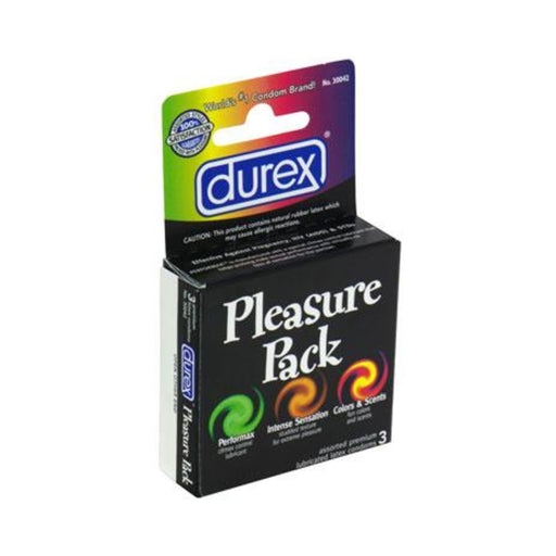 Durex Pleasure Pack 3 Pack Condoms | cutebutkinky.com