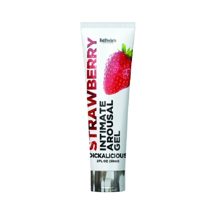 Dickalicious Penis Arousal Gel 2oz Strawberry | cutebutkinky.com