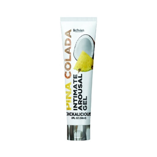 Dickalicious Penis Arousal Gel 2 oz Pina Colada | cutebutkinky.com